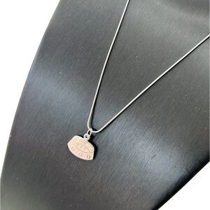 Cute Vintage Inspired Doggie Pink Bowl Puppy lovers Fashion Pendant Necklace 18"